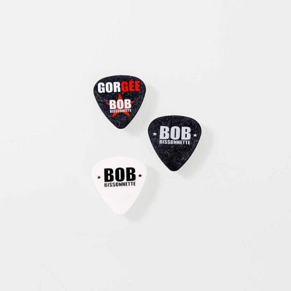 Picks de guitare de Bob (3x)