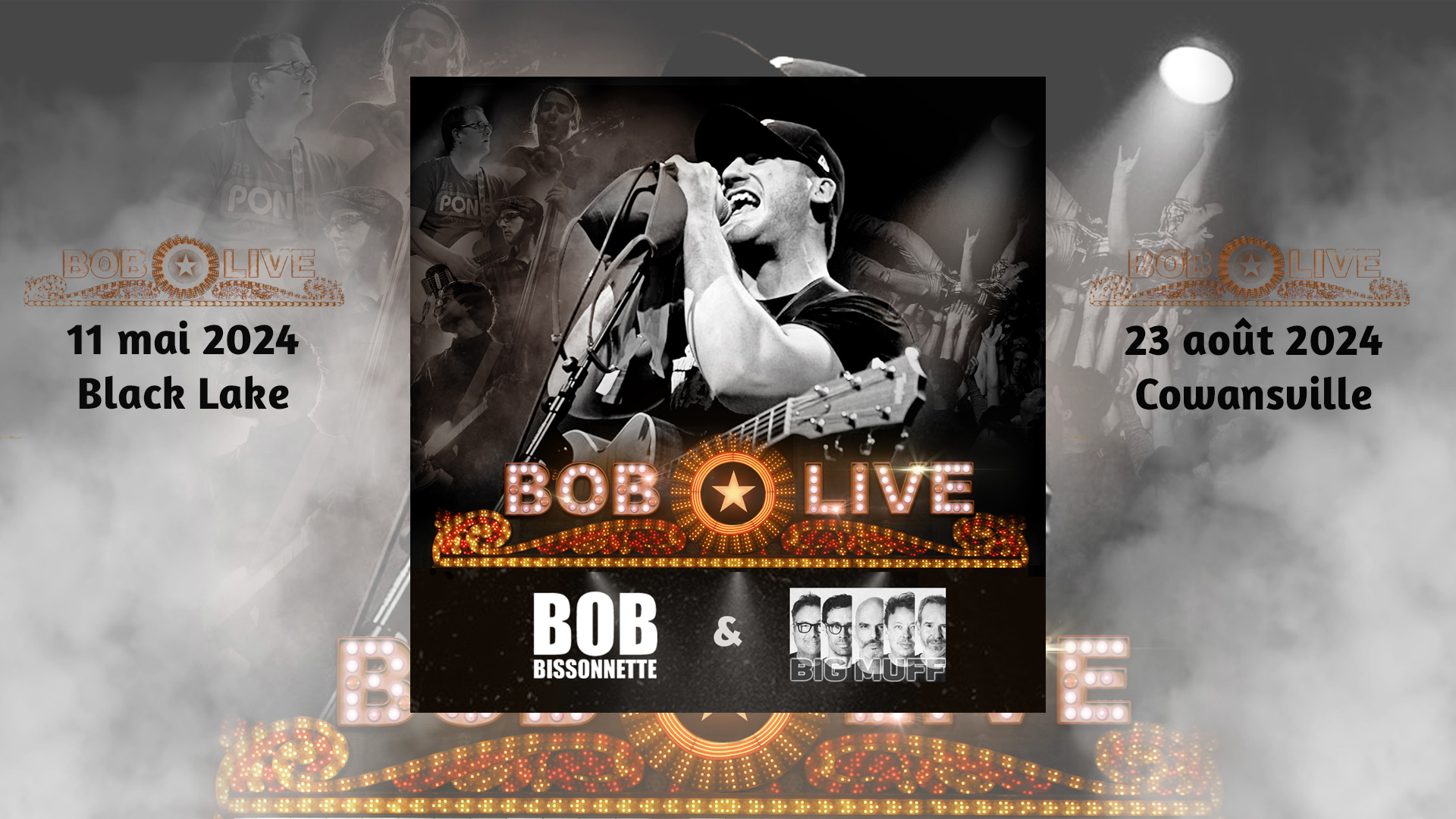 Site Internet - Page accueil - BOB LIVE - Teaser