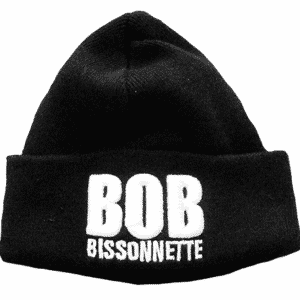 Tuque noire - Bob Bissonnette